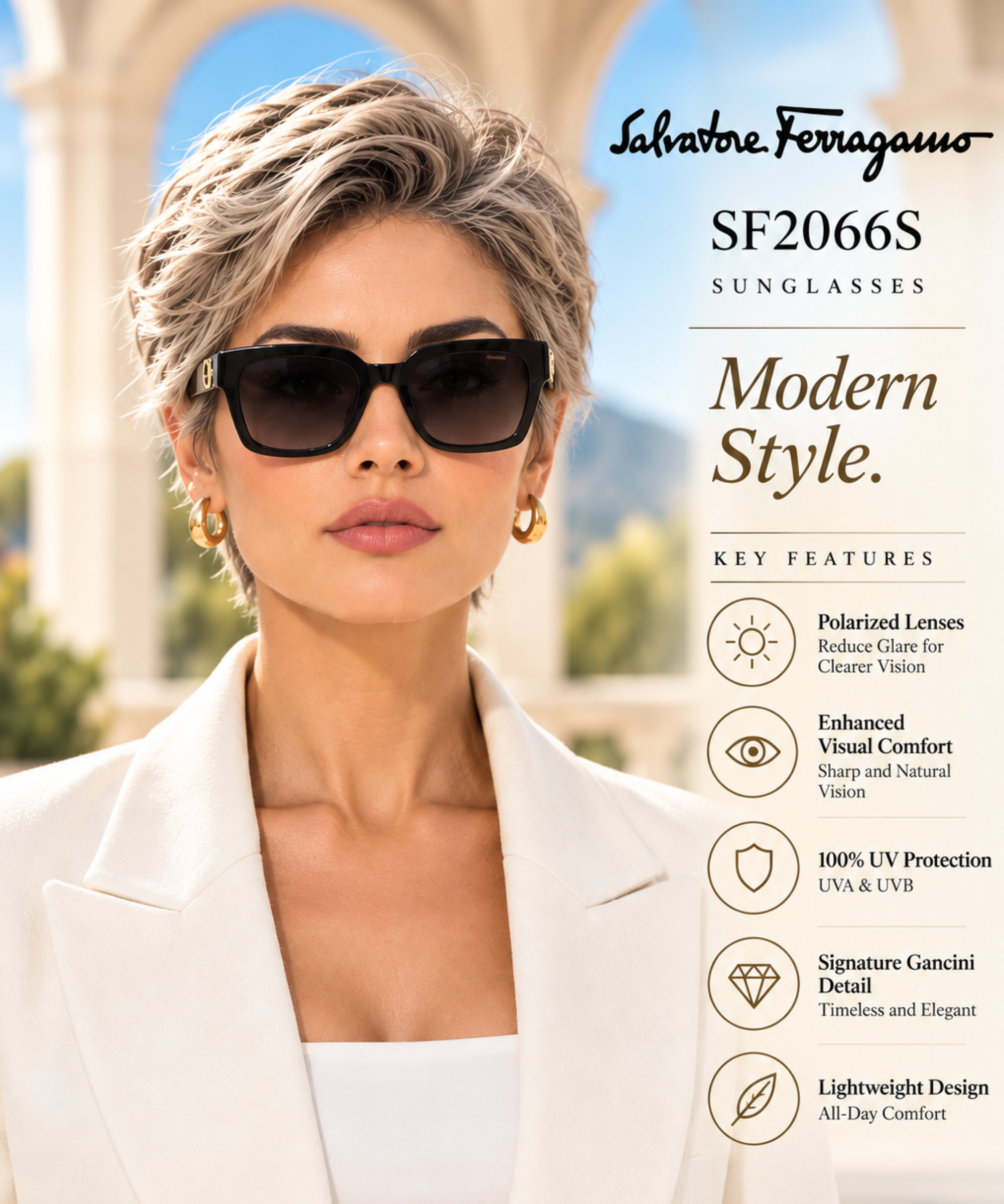 SALVATORE FERRAGAMO SF2066S Sunglasses