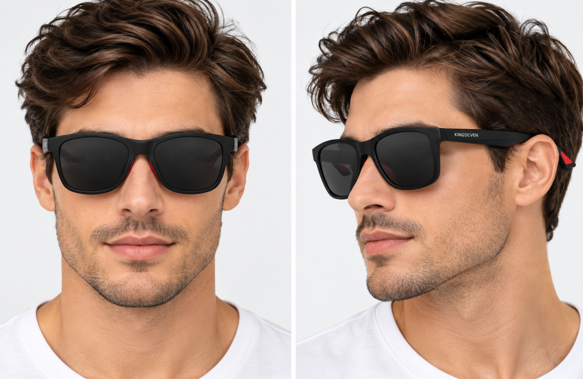 KINGSEVEN 797 50-19-147  Polarized UV400 Unisex Sunglasses